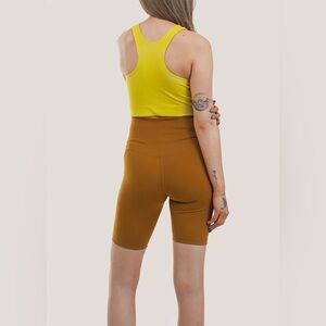 Girlfriend Collective Compressive Bike Short Saddle Medium